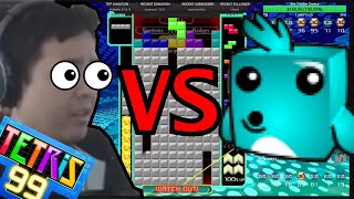 TETRIS 99  THE ULTIMATE SHOWDOWN TAFO VS WUMBO 18 KO GAME [upl. by Chun]