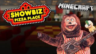 Showbiz Pizza Minecraft Build Showcase V2 Better Updated Version  cheesyrat [upl. by Seessel]