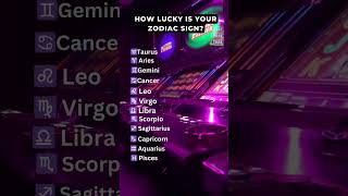 This is How LUCKY Your Zodiac Sign is [upl. by Laamaj]