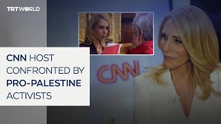 CNN host accused of being a ‘mouthpiece for the genocide’ [upl. by Kenon]