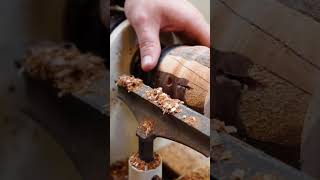 Wood Turning  wood amp Epoxy bowl [upl. by Bud]