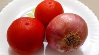 1 வெங்காயம் 2 தக்காளி வெச்சு இப்படி செஞ்சு பாருங்கInstant tomato rice in tamilthakkalisasam [upl. by Ecyal]