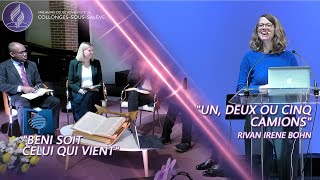 quotBéni soit Celui qui vientquot  quotUn deux ou cinq camionsquot avec Irène Bohn [upl. by Fisher767]