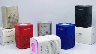 KOLEER S818 BLUETOOTH SPEAKER [upl. by Warring]