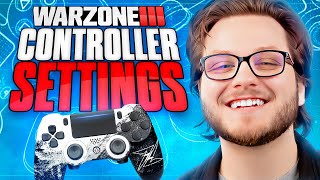 The BEST Controller Settings for Warzone [upl. by Metabel]