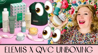 ELEMIS QVC TSV MEGA DEAL unboxing OMG Plus an extra £10 off discount code [upl. by Schaumberger576]