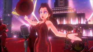 Super Mario Odyssey  Pauline song gameplay [upl. by Akcirederf725]