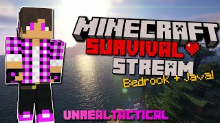 Join My Bedrock And Java Smp Server [upl. by Yenattirb]