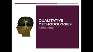 Introducing Qualitative Research Methodologies [upl. by Riebling530]