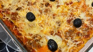 Lasagnes rapides sans béchamel Быстрая лазанья без соуса бешамель [upl. by Barra979]