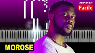 Damso Morose Qalf Piano Tuto Facile Type Beat 2021 [upl. by Aplihs394]