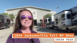 2024 Jacksonville Fall RV Show Sneak Peek [upl. by Aileme]