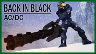 Red vs Blue  AMV  Back in Black  Agent Texas [upl. by Penrod551]