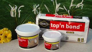 SAKRETE topn bond HowTo Video [upl. by Decca]