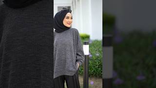 Get our sweater ootd fyp outfit hijabis hijab [upl. by Pippas]