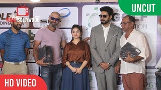 UNCUT  Zaira Wasim And Abhishek Bachchan At 5th Edition Of Pro Am Championship [upl. by Acnaiv104]