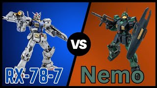 Gundam G07 vs Nemo  GUNDAM BATTLE OPERATION 2 [upl. by Ryley95]