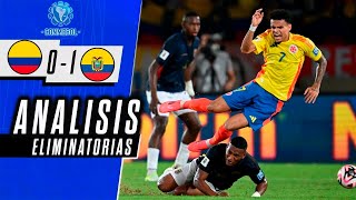 COLOMBIA vs ECUADOR 01  Eliminatorias Sudamericanas  Resumen y Analisis [upl. by Yuu312]