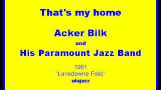 Acker Bilk PJB 1961 Thats my home [upl. by Ericksen]