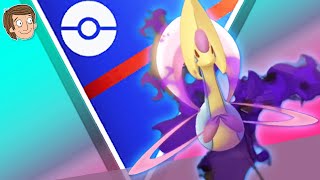 Shadow Cresselia in the Great League Pokémon GO Battle League [upl. by Oirramed]