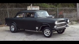 1955 Chevy Gasser [upl. by Lawan]