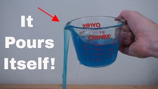 A Liquid That Pours Itself The SelfSiphoning Fluid Polyethylene Glycol [upl. by Hoang909]