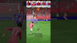 Man United Legends🏴󠁧󠁢󠁥󠁮󠁧󠁿 FK Challenge FC 24 shorts ronaldo [upl. by Swane]