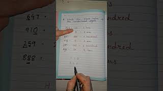 Write the place value of underline digit  Class 2 maths maths [upl. by Marlene654]