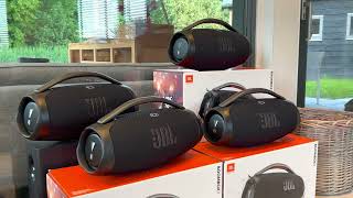 4X JBL BOOMBOX 3 Bass Test  4K60FPS HDR Wizard  Fatality [upl. by Omlesna]