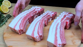 How to Make OvenBaked Pork Belly  Tenderness and Flavor in One Dish JoyCulinary [upl. by Alenairam]