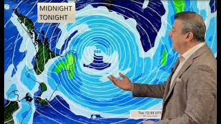 Special Update on offshore North Island storm [upl. by Froehlich464]