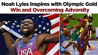 Noah Lyles Inspires with Olympic Gold Win and Overcoming Adversity  BBT sports [upl. by Esaj]