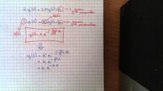 Equations différentielles  définition et calcul [upl. by Gallard]