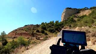 Spain Bardenas Reales East side of TET track loop [upl. by Blossom9]