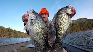 Crappie Fishing  First SLABS Of 2018 [upl. by Dnalon]