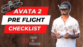 AVATA 2 Preflight Checklist  10 Things You Should Keep in Mind Telugu [upl. by Adrienne]