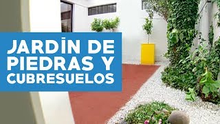 ¿Cómo construir un jardín piedras y cubresuelos [upl. by Phelan222]