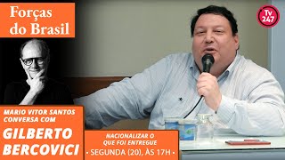 Forças do Brasil especial com Gilberto Bercovici  Nacionalizar o que foi entregue [upl. by Annal]