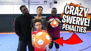 CRAZY SWERVE Overpowered Football Challenge [upl. by Uah129]