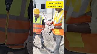 Wurth Chemical rebar ancoring constructionshortvideo shorts civilengineering building beam [upl. by Tung11]