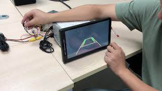 Tips to install AHD reverse camera on JOYING Android car stereo [upl. by Neelik]