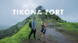 Tikona Fort  The Monsoon Adventure Trek  Maharashtra  Ankit Bhatia [upl. by Peedus]