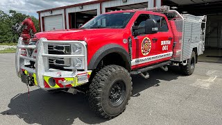 Truck WalkAround Saltillo AR Fire Protection District  Skeeter Brush Truck [upl. by Issirk]