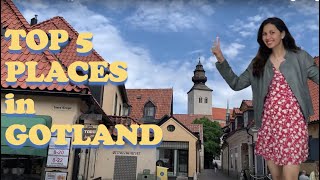 Top 5 Places in Gotland you cannot miss [upl. by Joceline]