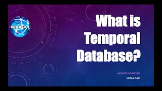 What are Temporal Databases [upl. by Ihtac]