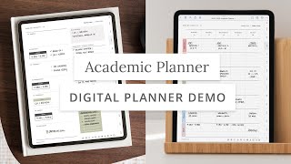 The Ultimate Digital Planner for Students  Academic Planner for iPad [upl. by Brett]