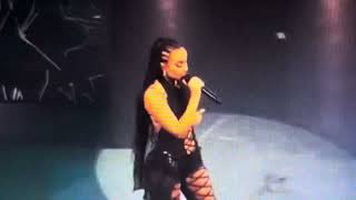 Leigh Anne pinnock concert performing weak performance live on stage [upl. by Notsur]