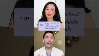 Dont cut or push back your cuticles during a manicure dermatologist danielsugaimd explains [upl. by Ventre896]