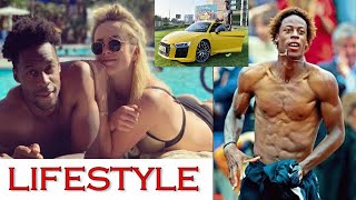 Gael Monfils Lifestyle  Family Elina Svitolina Networth Age House Cars Body Height 2021 [upl. by Anilatsyrc319]