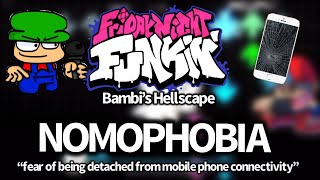 Nomophobia FNF Bambi’s Hellscape OST 1 HOUR [upl. by Lap]